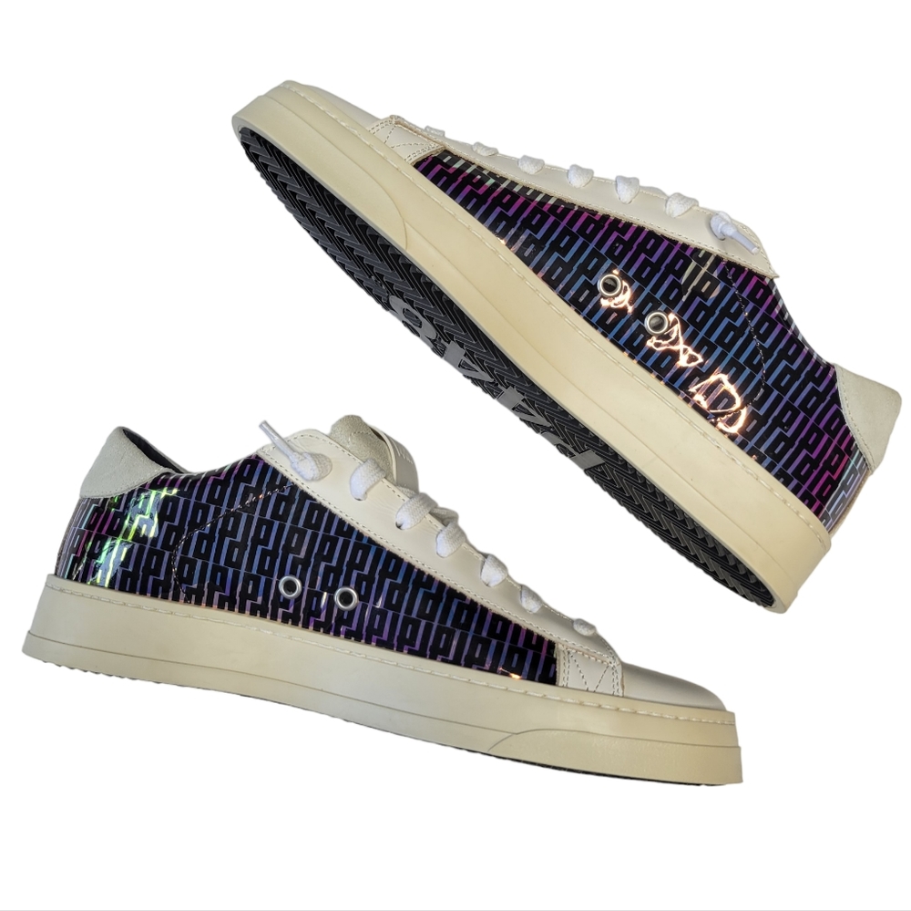 NWT P448 Holographic Jack Monogram Sneakers - Picture 5 of 9